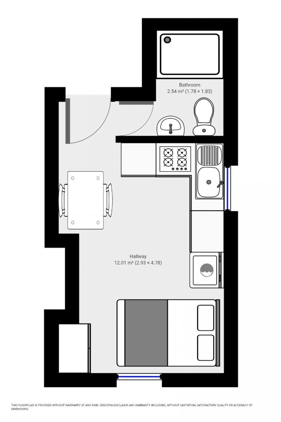 Floorplan for Holloway Road, London