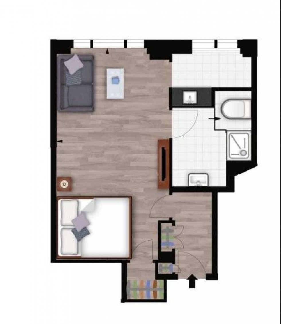 Floorplan for Hill Street, London