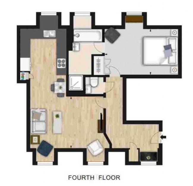 Floorplan for Grosvenor Hill, London